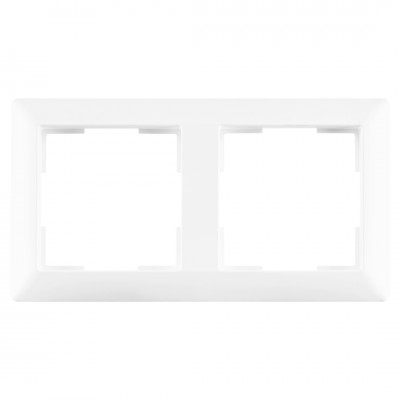 ION Industries J1 afdekraam 2-voudig - verticaal/horizontaal - 153 x 80 x 11 mm - actief wit