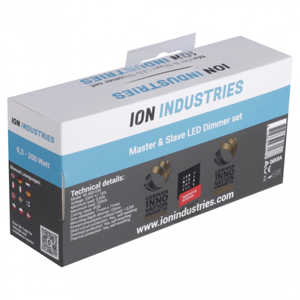 ION Industries dimmer set master slave - polarwit