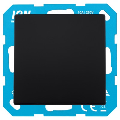 ION Industries E1 schakelaar inbouw - wissel - mat zwart