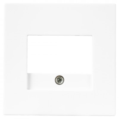 ION Industries E1 centraalplaat TAE/UAE/USB - 55 x 55 mm - actief wit