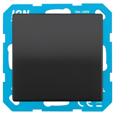 ION Industries V1/J1 schakelaar inbouw - wissel/wissel - mat zwart