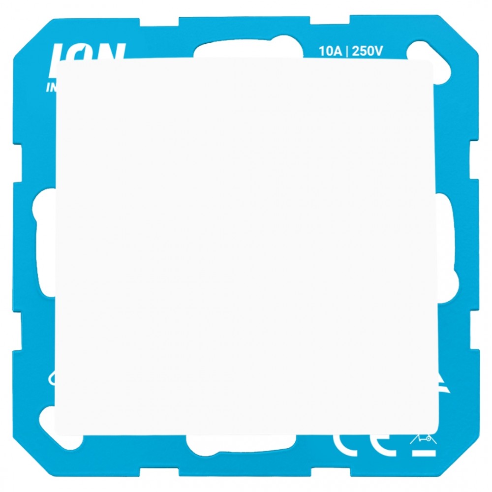 ION Industries E1 schakelaar inbouw - impuls - actief wit