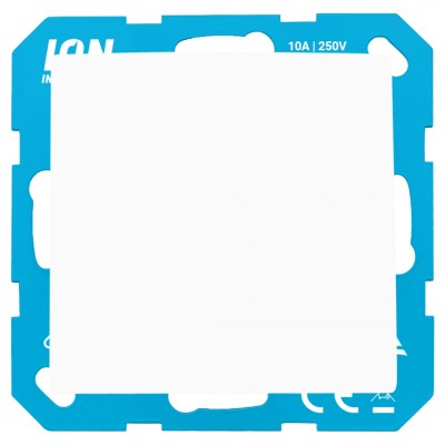 ION Industries E1 schakelaar inbouw - impuls - actief wit