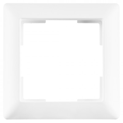 ION Industries J1 afdekraam 1-voudig - verticaal/horizontaal - 80 x 80 x 11 mm - actief wit