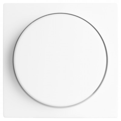 ION Industries V1/J1 centraalplaat met knop - dimmer - 55 x 55 mm - actief wit