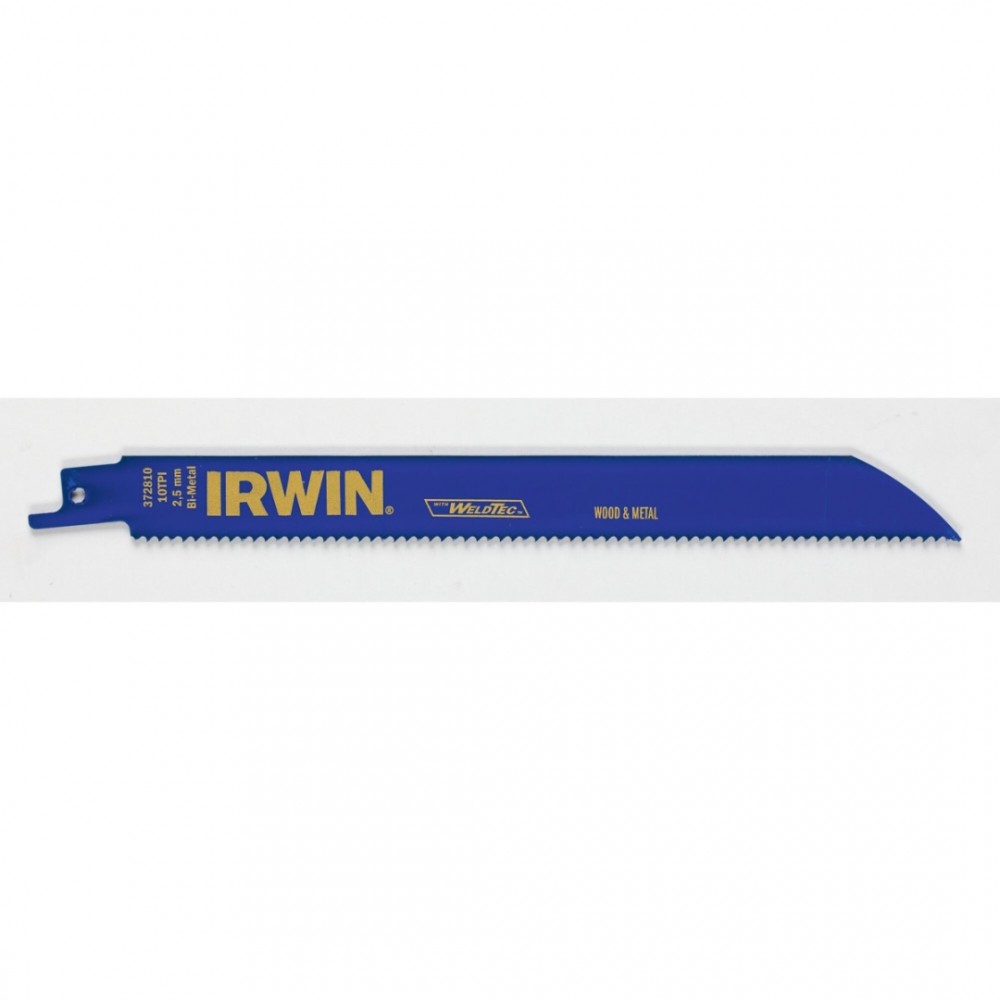 Irwin reciprozaagblad voor hout / metaal - 5 stuks - 200 mm