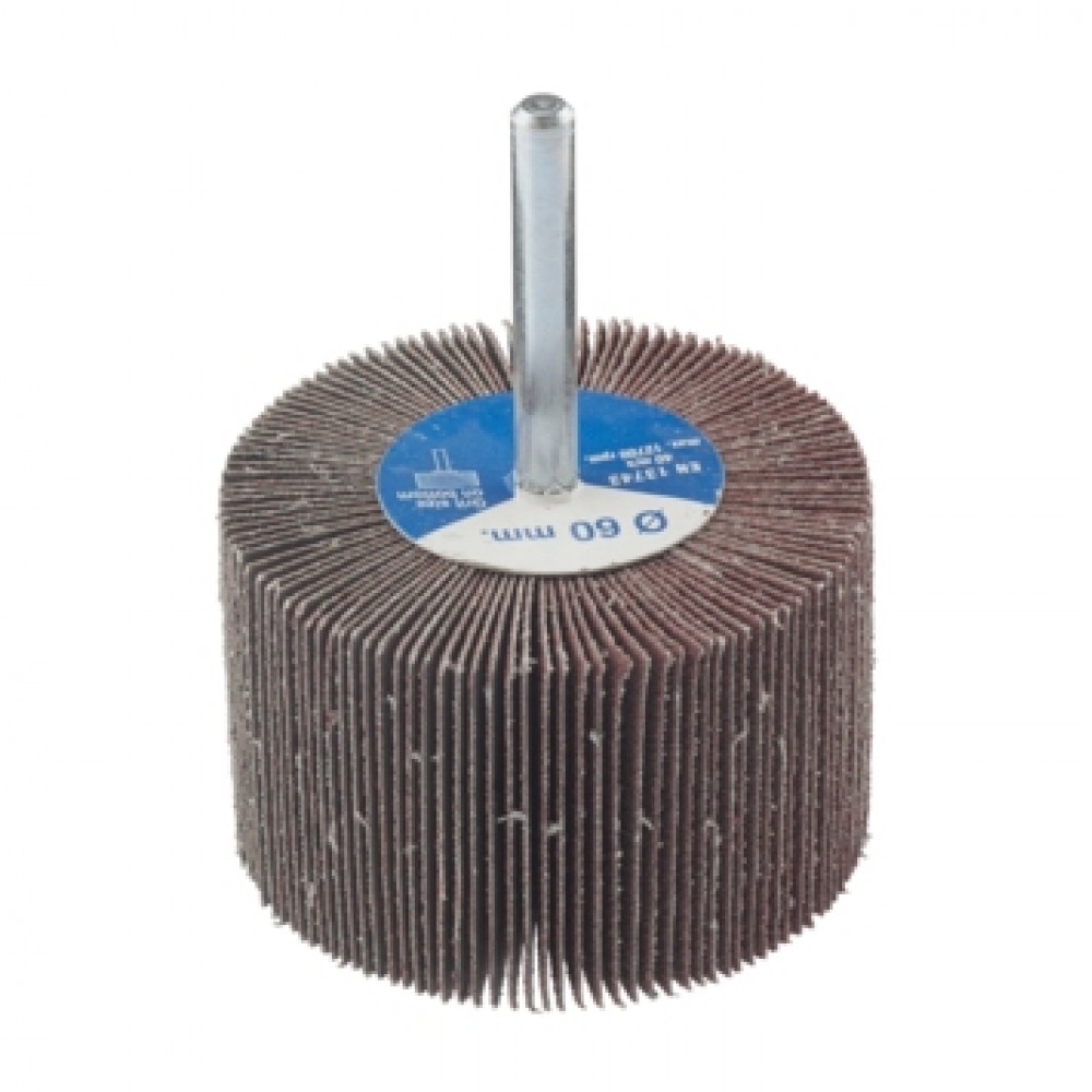 Irwin lamellenschuurwiel voor (accu)boormachine. Ø60mm Lengte 40 mm Korrel 80