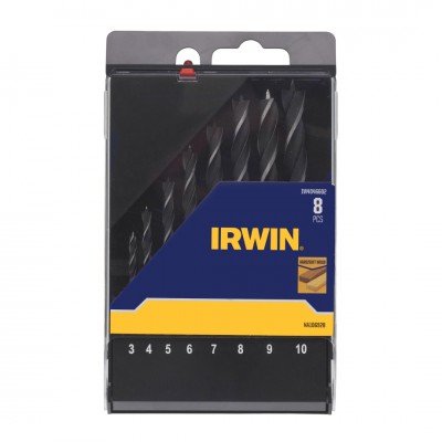 Irwin houtspiraalborenset 8-delig Ø3-10 mm