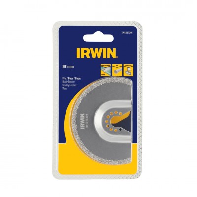 Irwin multitool accessoire - segmentzaagblad voor uitslijpen van voegen voor B+D multitool MT300KA - 92 mm