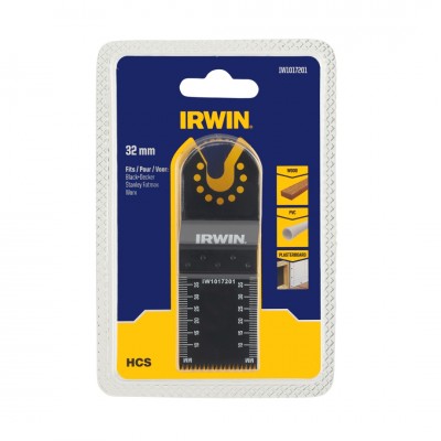 Irwin multitool accessoire - invalzaagblad voor hout geschikt voor B+D multitool MT300KA - 32 x 40 mm