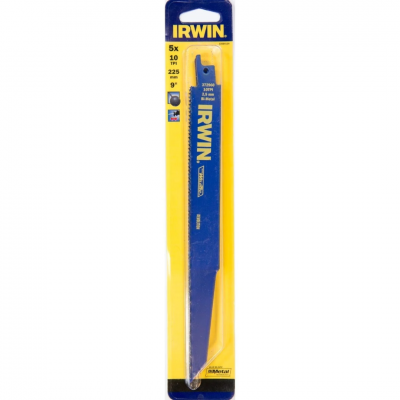 Irwin 960R 9" / 225 mm 10TPI Reciprozaagblad, sloopwerk