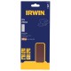 Irwin schuurvel 230 x 93 mm K100 voor klembevestiging, zonder perforatie, 5 stuks.