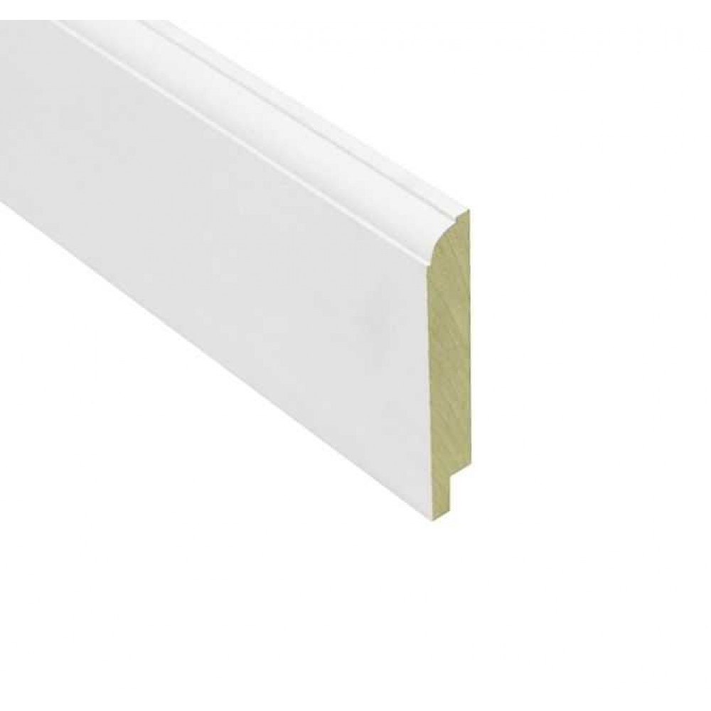 Plint Kraal MDF primer gegrond v313 18x90mm 488cm