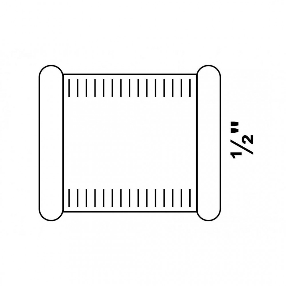 Kirchhoff malleable GI dubbele mof gegalvaniseerd 1/2 binnendraad