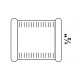 Kirchhoff malleable GI dubbele mof gegalvaniseerd 1/2 binnendraad