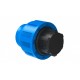 Kirchhoff PP eindstuk, 32 mm, knelfitting voor tyleen/socarex