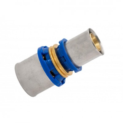 Kirchhoff MS Verloopfitting, blanco, 26 mm x 16 mm, persfitting voor meerlagen buis