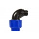 Kirchhoff PP knie 90°, 32 mm x 1BU, knelfitting voor tyleen/socarex