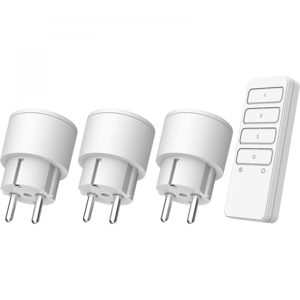 KlikAanKlikUit draadloze stekkerschakelaarset 2300W APC3-2300RN Wit