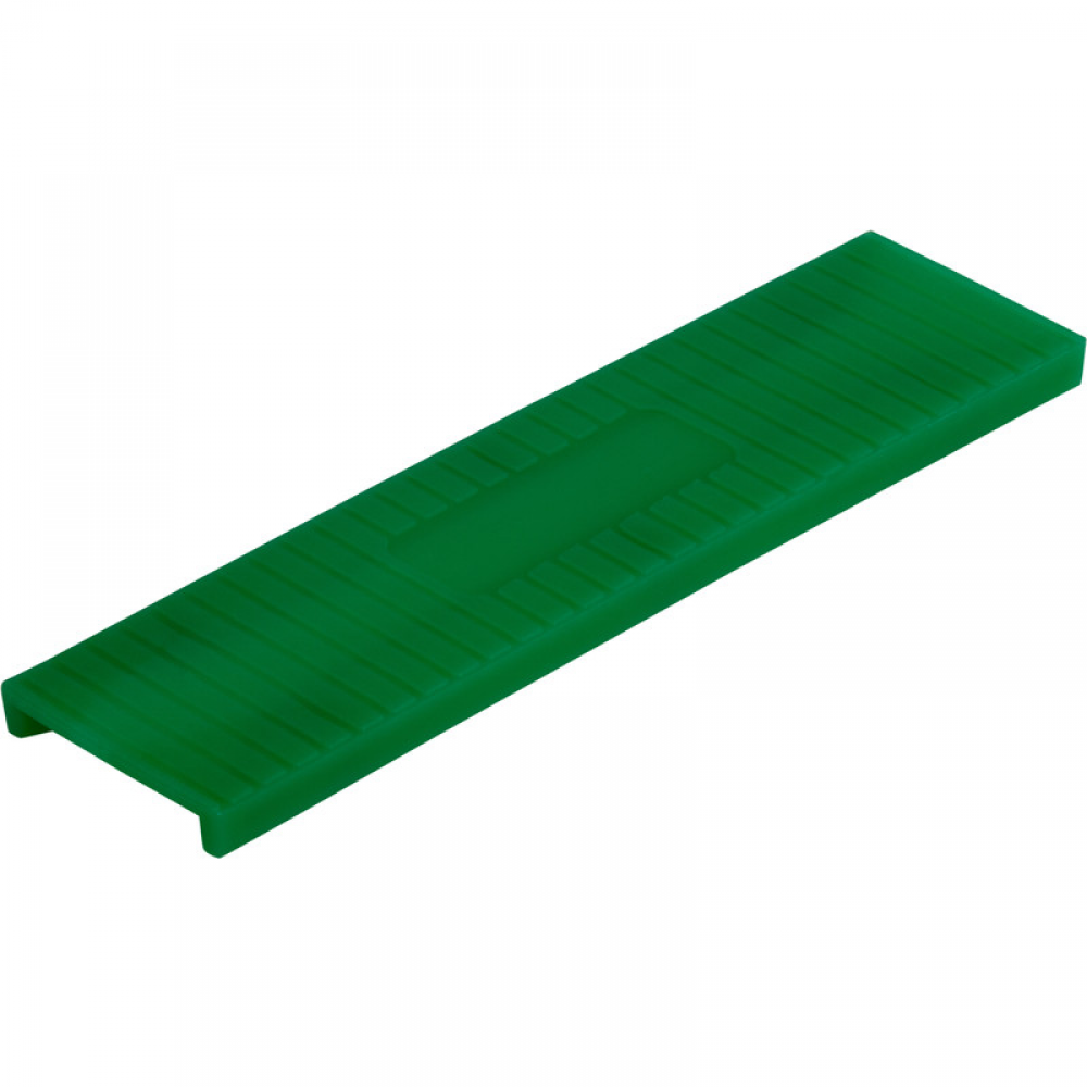 Kunststof tunnelblokje 26x5mm Groen 100 stuks