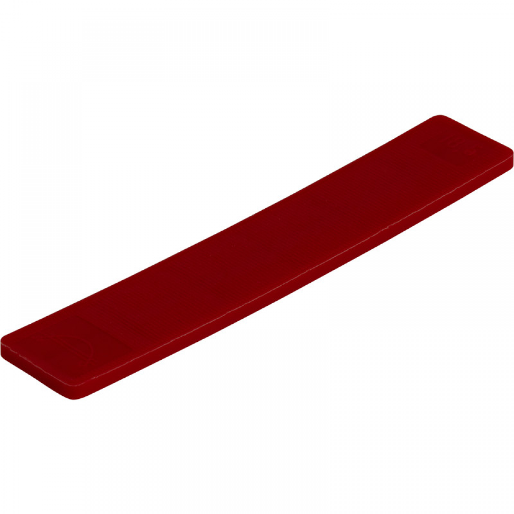 Kunststof rasterblokje 18x3mm Rood 100 stuks