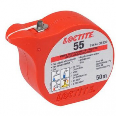 Sanives loctite 55 afdichtingskoord 50 meter