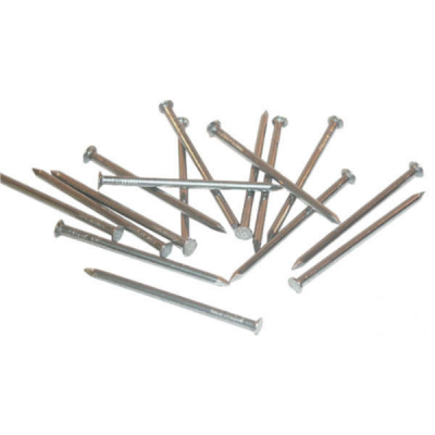 Draadnagels ruitkop blank 5.5x125mm 5kg