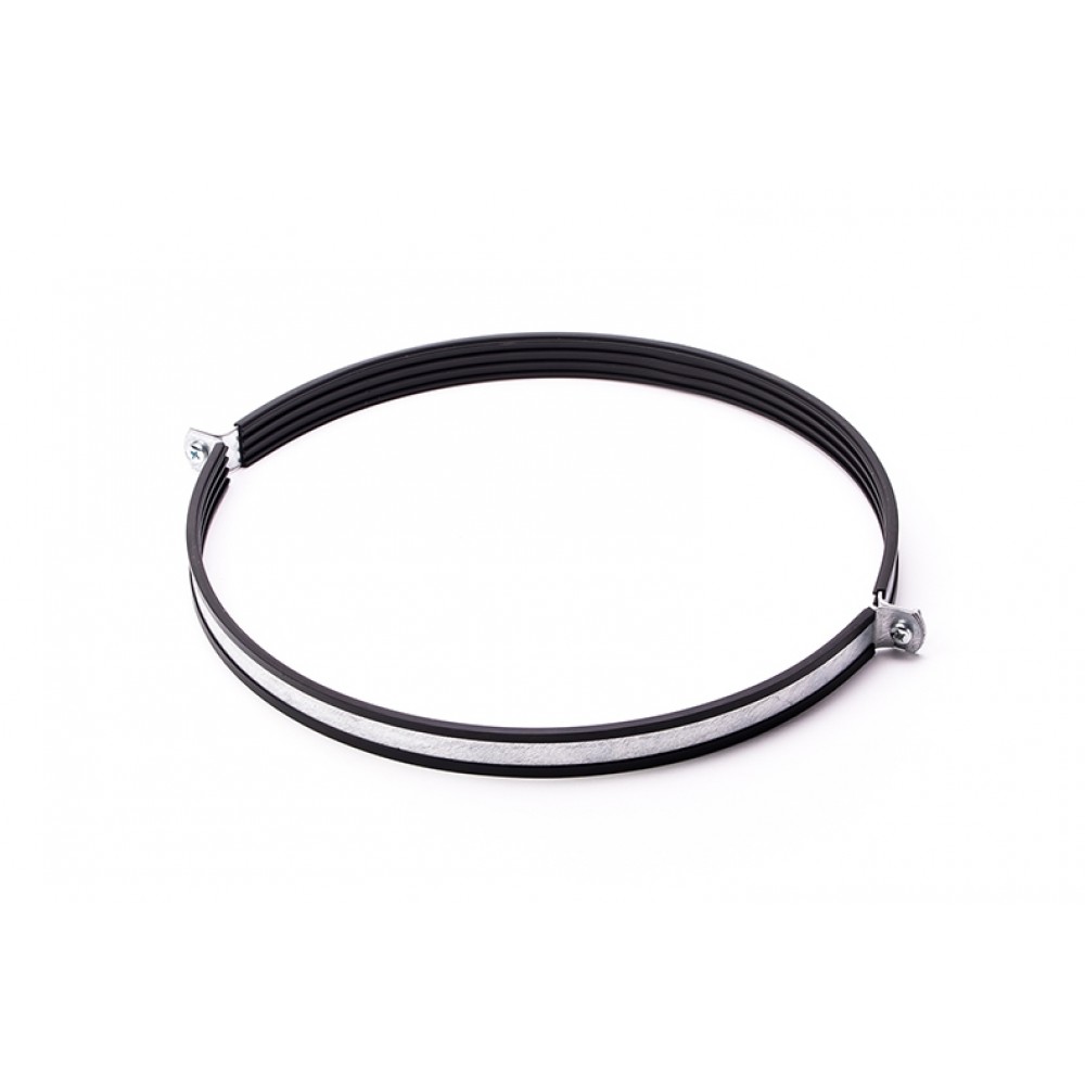 Nedco spiro Verzinkte beugel rubber inlage Ø100mm M