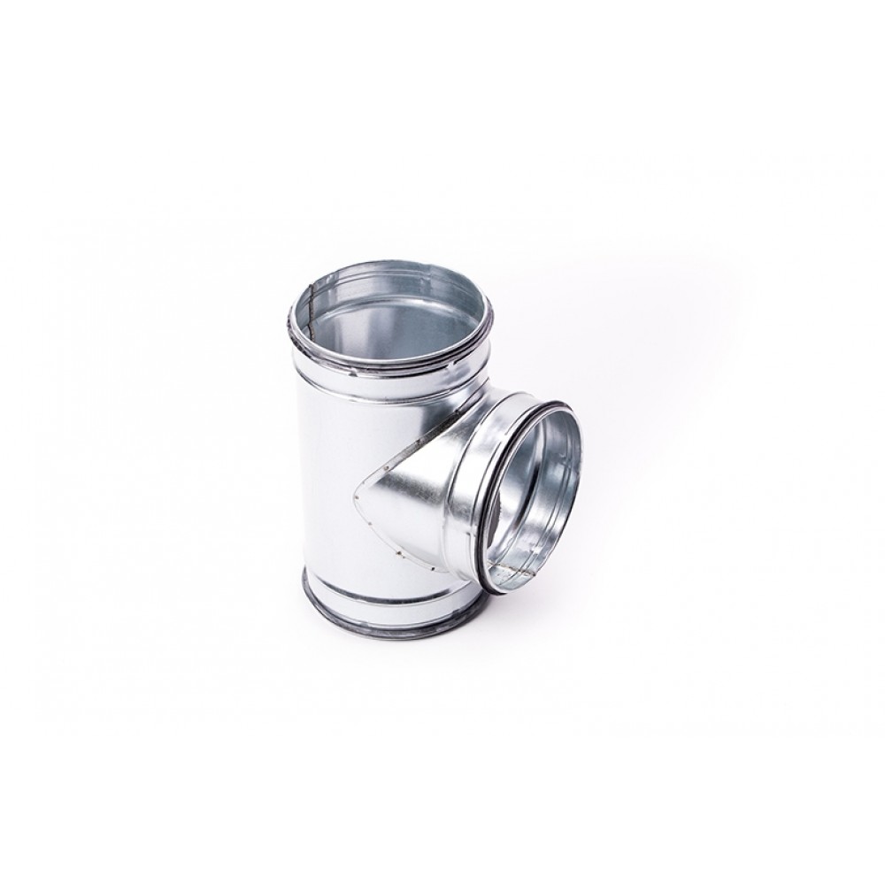 Nedco spiro Safe t-stuk Ø100-100mm 90º