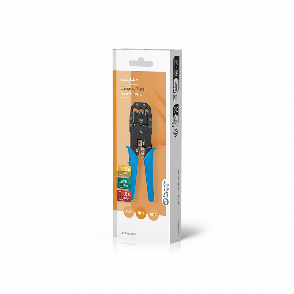 Nedis Krimptang CAT5 / CAT5e / CAT6 / CAT6a / RJ10 / RJ11