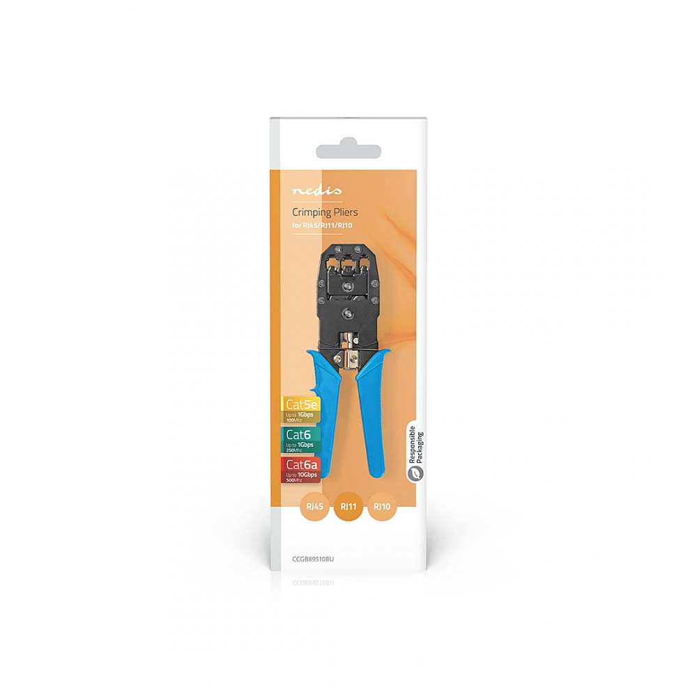 Nedis Krimptang CAT5 / CAT5e / CAT6 / CAT6a / RJ10 / RJ11
