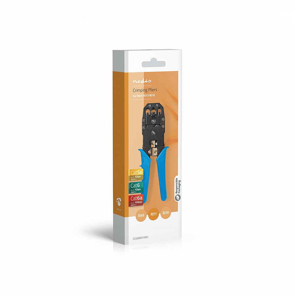Nedis Krimptang CAT5 / CAT5e / CAT6 / CAT6a / RJ10 / RJ11