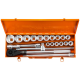 Neo tools Doppenset 3/4 aansluiting 21 delig