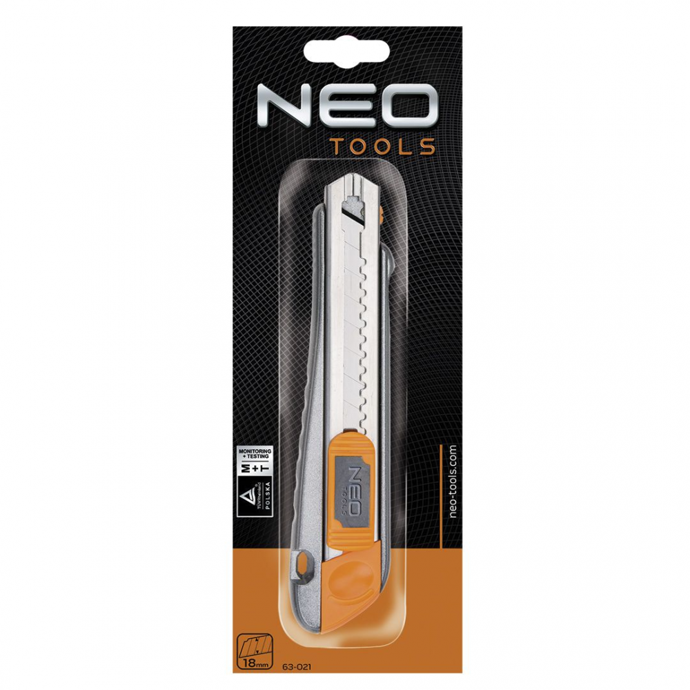 Neo tools afbreekmes 18mm Metalenbehuizing