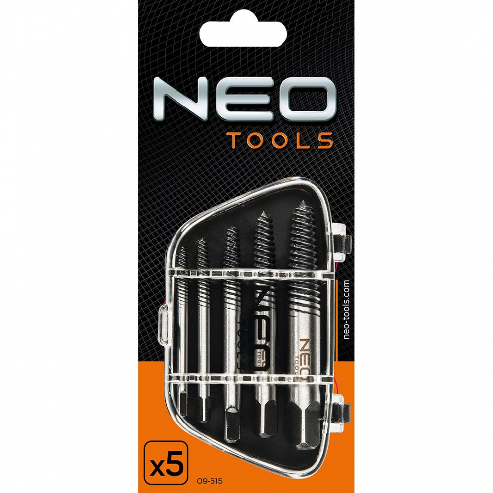 NEO tools Linkse Tapset Tapeinduithaler 5 delig