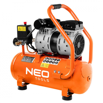 Neo tools Olie-vrije Compressor 12 Liter Silent