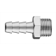 Neo tools Nippel met slang verbindstuk 1/4 buitendraad x 8mm