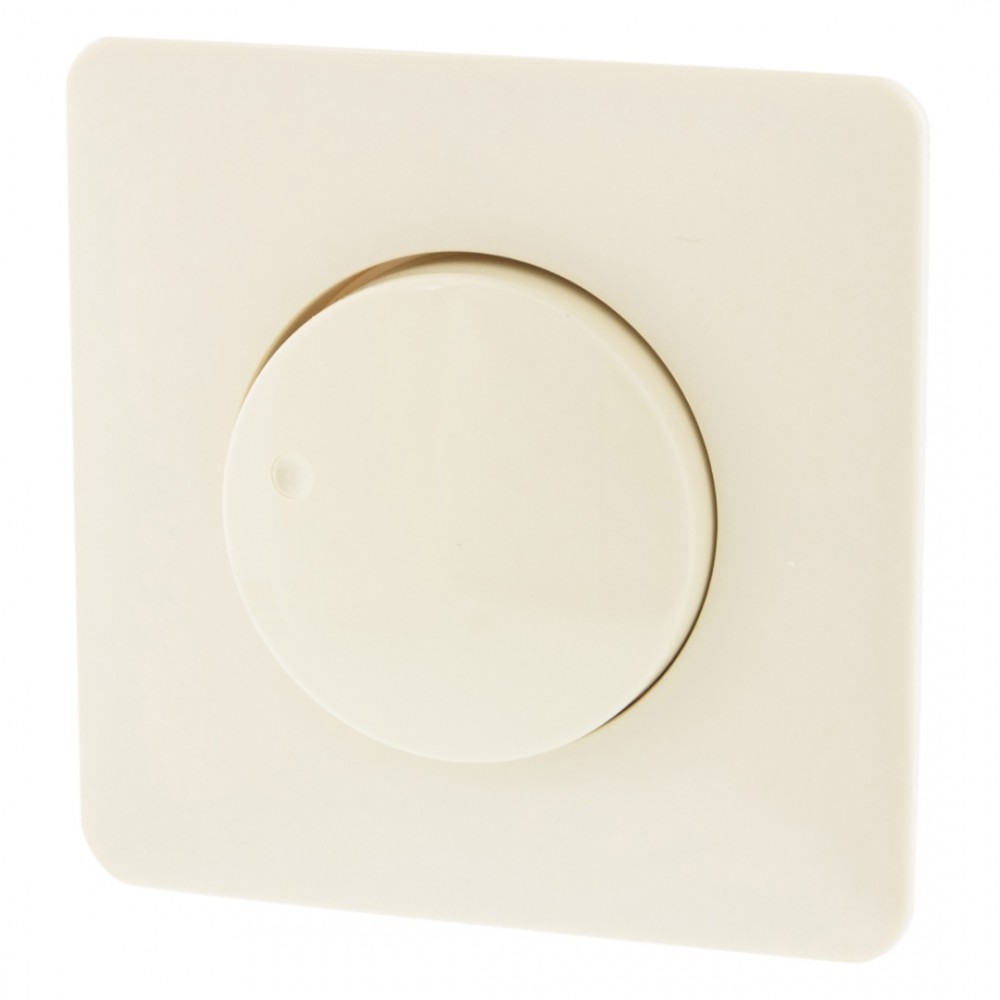 Peha Standard centraalplaat dimmer - inbouw - crème