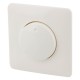 Peha Standard centraalplaat dimmer - inbouw - polarwit