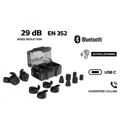 PerfectPro H-10 Bluetooth In-ear hoofdtelefoon - gehoorbescherming