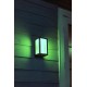 Philips Hue Outdoor Impress Wandlamp White and Color Ambiance Gëintegreerd LED Zwart Smal 8W IP44