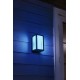 Philips Hue Outdoor Impress Wandlamp White and Color Ambiance Gëintegreerd LED Zwart Smal 8W IP44