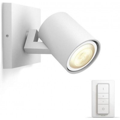 Philips Hue Runner Opbouwspot White Ambiance GU10 Wit 5,5W Bluetooth incl. Dimmer