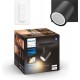 Philips Hue Runner Opbouwspot White Ambiance GU10 zwart 5,5W Bluetooth incl. Dimmer