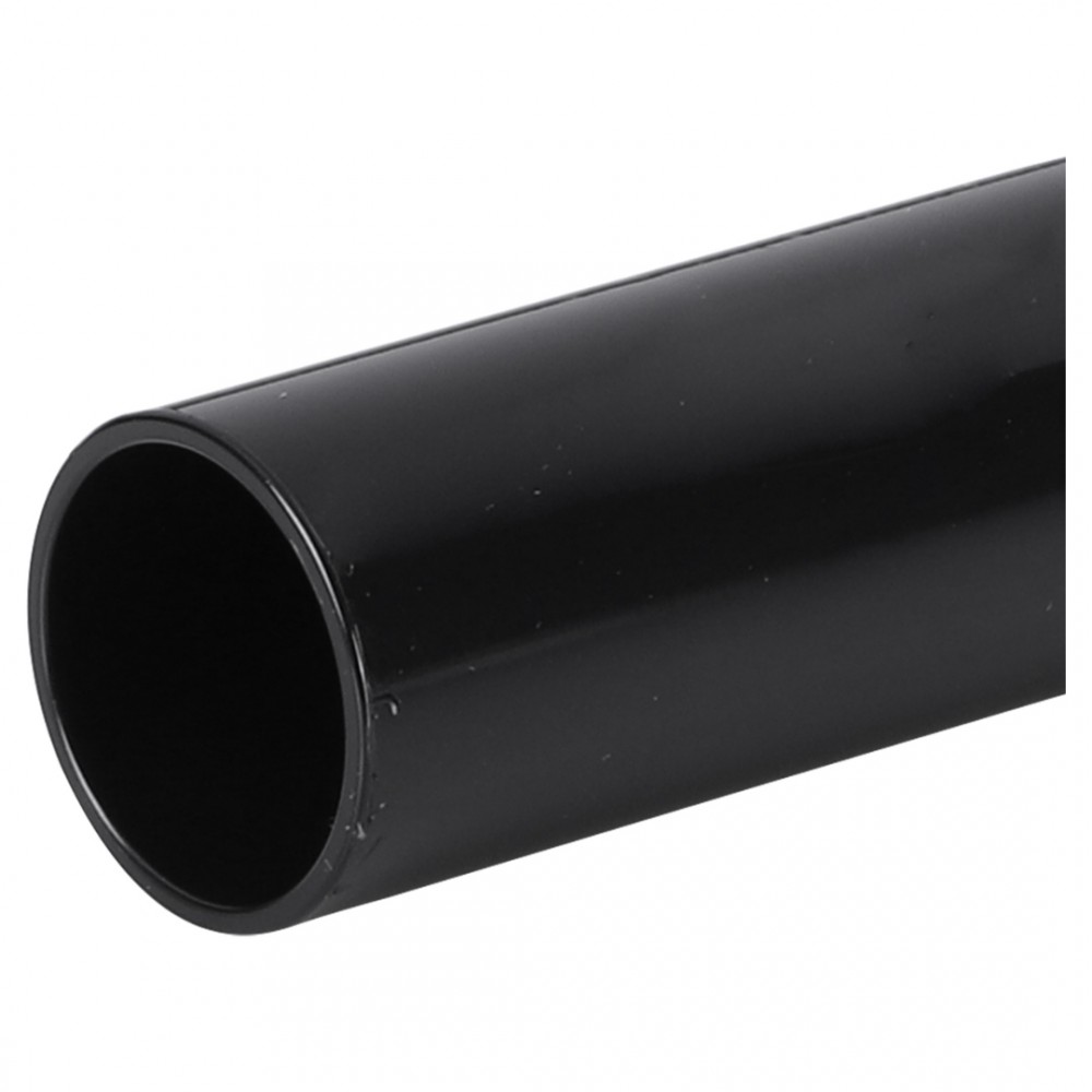 Installatiebuis elektrabuis hostaliet zwart PVC 16mm-5/8" 4 meter