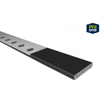 ProOne Binnendeurdorpel holonite 12x2x100cm Antraciet