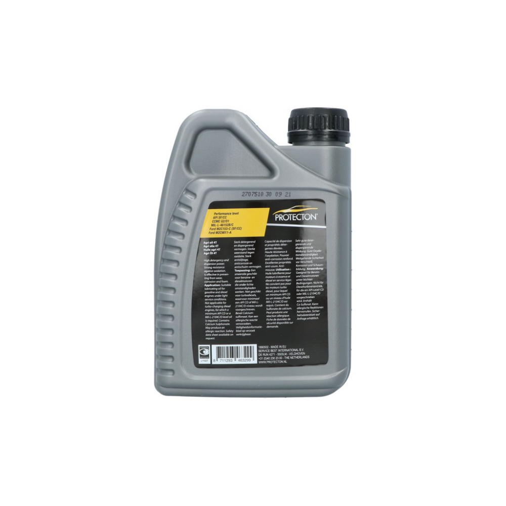 Protecton Agri Olie 4T SAE-30 1 Liter