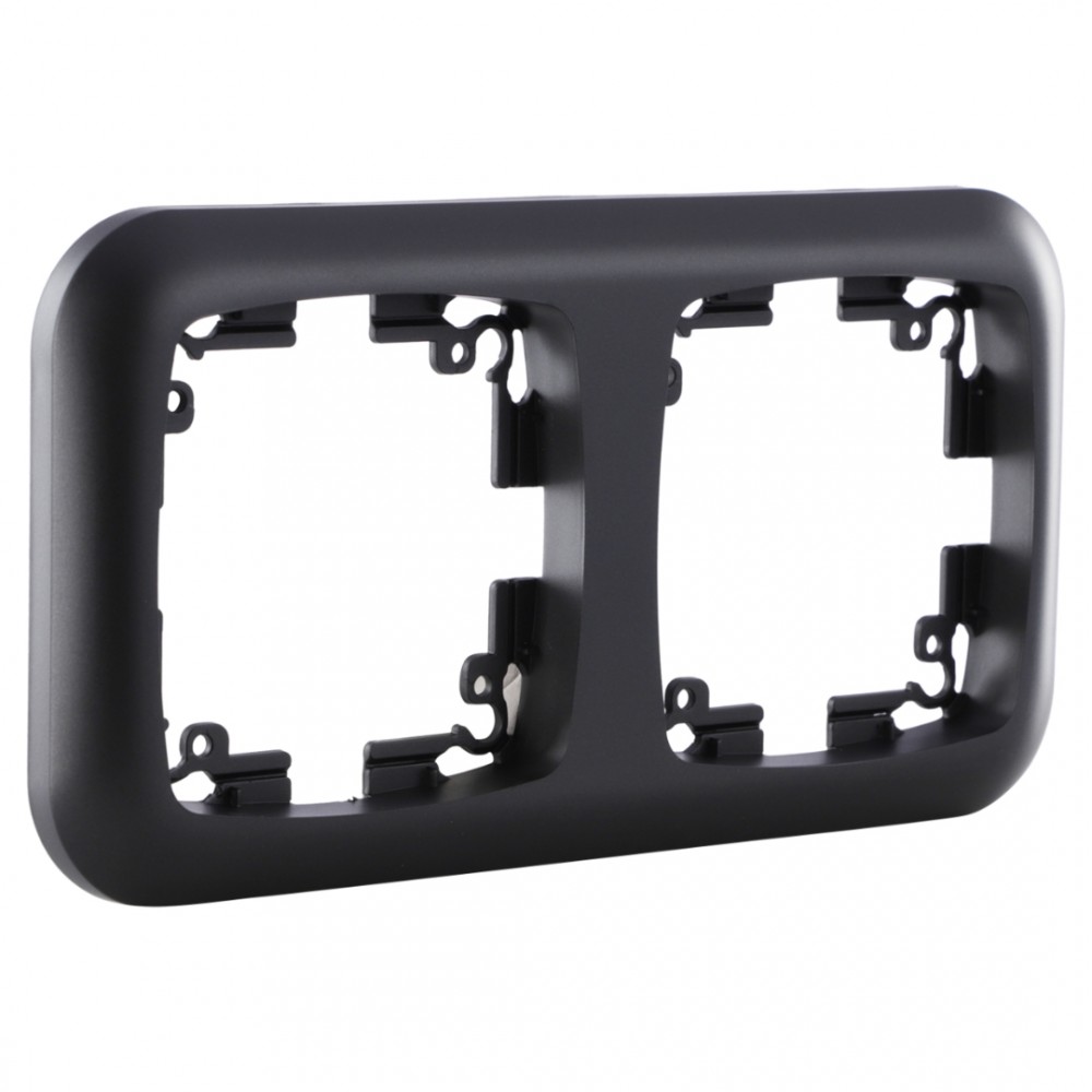 Q-Link afdekraam 2-voudig - zwart