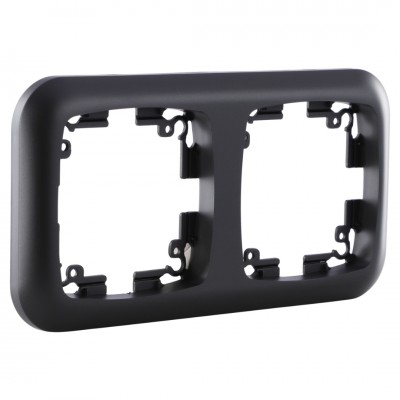 Q-Link afdekraam 2-voudig - zwart