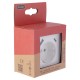 Q-Link S-Line contactdoos inbouw - 1-voudig - USB A/C - polarwit